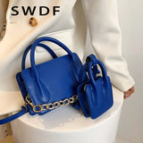 Mini Summer PU Leather Crossbody Bags for Women Shoulder Side Bag