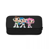 Pikmin Characters Pen Box Zipper Pen Bag