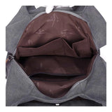Large Shoulder Canvas Bag Women Handbag Pockets Ladies Hobo Bags