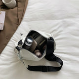 Leather Women's Shoulder Bag Chain Crossbody Handbag