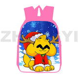 Anime Mikecrack Backpack 3D Cartoon Merry Christmas Game School Bag
