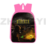 Anime S.T.A.L.K.E.R. 2 Backpack for School Teen Girls, 12/16 Inch Children