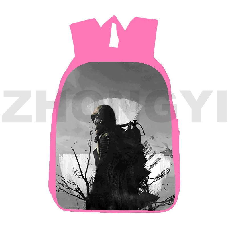 Anime S.T.A.L.K.E.R. 2 Backpack for School Teen Girls, 12/16 Inch Children