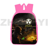 Anime S.T.A.L.K.E.R. 2 Backpack for School Teen Girls, 12/16 Inch Children