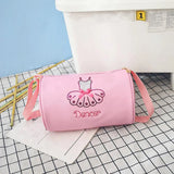 Pink Child Ballet Lace Bags Womens Ballet Sports Yoga Dance Gymnastic Bag
