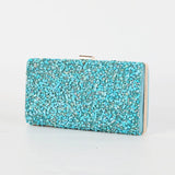 Pink Clutch Purse Women Cross Bag Handbags Stone Wedding Shoulder Tote