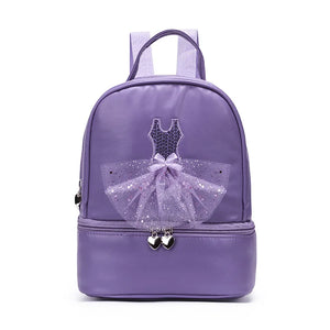 Pink Lace Girl Ballet Dance Bag for Kids Ballerina Bag