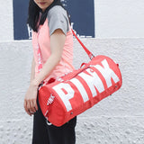 Pink Travel Duffels Crossbody Bag for Sports