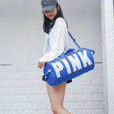 Pink Travel Duffels Crossbody Bag for Sports