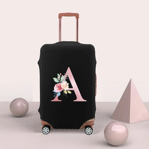 Pink Letter Luggage Cover Protective Scratch-resistant Dust-proof 18-32 Inch