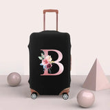 Pink Letter Luggage Cover Protective Scratch-resistant Dust-proof 18-32 Inch