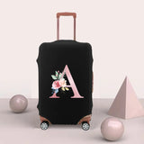 Pink Letter Luggage Cover Protective Scratch-resistant Dust-proof 18-32 Inch