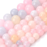 Pink Morganite Chalcedony Stone Bead Round Spacer Beads 6/8/10mm