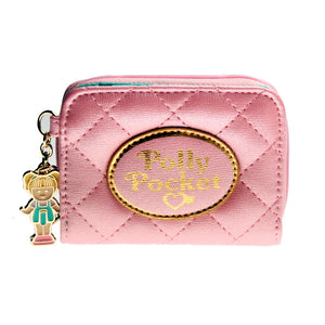 Pink Quilted Women Wallets Female Purse