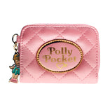 Pink Quilted Women Wallets Female Coins Purse