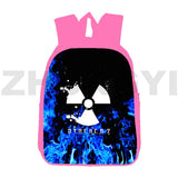 Pink Anime Stalker 2 Backpack 12/16 Inch Schoolbag