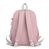 Pink Rabbit Girls School Backpack Waterproof Lightweight Student Bag
