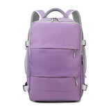 Pink Women Travel Backpack Water Repellent Anti-Theft Stylish Casual Daypack Bag