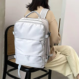 Pink Women Travel Backpack Anti-Theft Stylish Daypack Bag