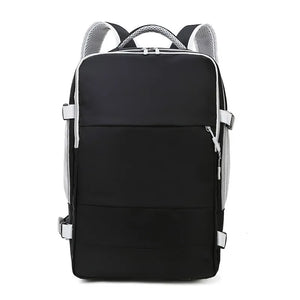 Pink Women Travel Backpack Water Repellent Anti-Theft Stylish Casual Daypack Bag