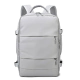 Pink Women Travel Backpack Water-Repellent Anti-Theft Stylish Daypack Bag