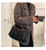Large Winter Armpit Bag High-quality PU Women's Handbag