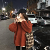 Plaid Shoulder Bags Women Retro Large Capacity Square Underarm Bag