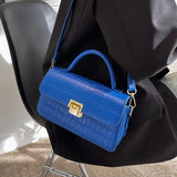 Plaid Striped Shoulder Women's Bag Crossbody Small Flap Handbag