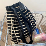 Plaid Women Shoulder Bag Handbag Tote Large Capacity