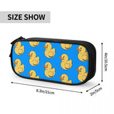 Rubber Duckie Pen Box Student School Anime Zipper Pen Bag