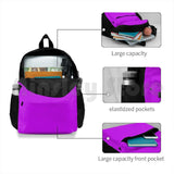 Neon Fluorescent Violet Outdoor Backpack