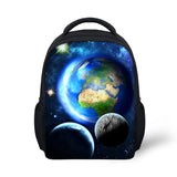 Planet Printed Mini School Bag for Kids