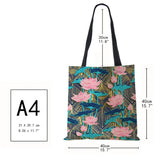 Flower Shoulder Bag Scenery Women Shopping Tote Bag