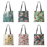 Flower Shoulder Bag Scenery Women Shopping Tote Bag