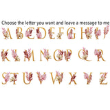 Plant Letter Print Lunch Bag Thermal Insulated Bento Box Tote Cooler Handbag