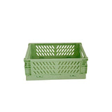 Plastic Makeup Organizer Folding Storage Container Desktop Organizer Box