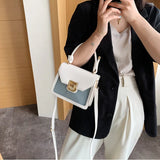 Plastic Jelly Bag Casual Shoulder Western Messenger Bag