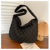 Pleated Shoulder Bags Women Underarm Crossbody Handbags Ladies Tote Bag Ins