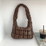 Women's Small Plaid Crossbody Bag PU Leather Handbag