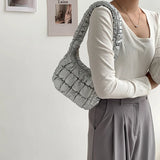 Women's Small Plaid Crossbody Bag PU Leather Handbag