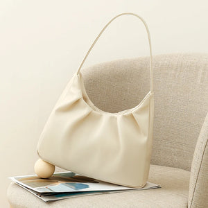 Pleated Commuter Armpit Bag High-end Shoulder Bag