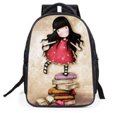 Girl's Book Bag School Backpack Large Capacity Lightweight Kids Bag