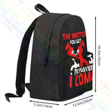 Plumber Large Capacity Backpack School Swimming Sports Bag