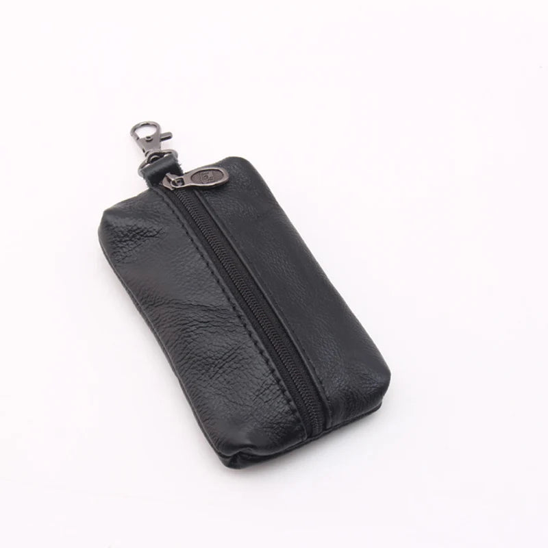 Plus Size 100% Cow Leather Key Wallet Unisex Key Case High-Quality Key Bag