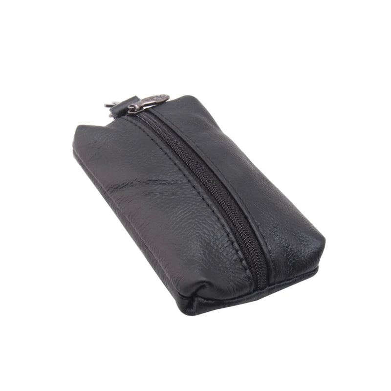 Plus Size 100% Cow Leather Key Wallet Unisex Key Case High-Quality Key Bag