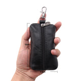 Plus Size 100% Cow Leather Key Wallet Unisex Key Case High-Quality Key Bag
