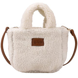 Women's Plush Shoulder Bag Autumn/Winter Tote Handbag