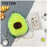 Avocado Plush Bag Autumn/Winter Student Girl Purse
