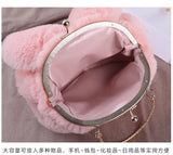 Women's Crossbody Princess Bag Rabbit Ear Chain Bag