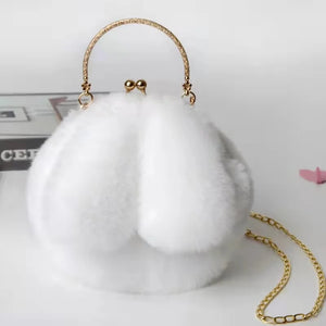 Women's Crossbody Princess Bag Rabbit Ear Chain Bag